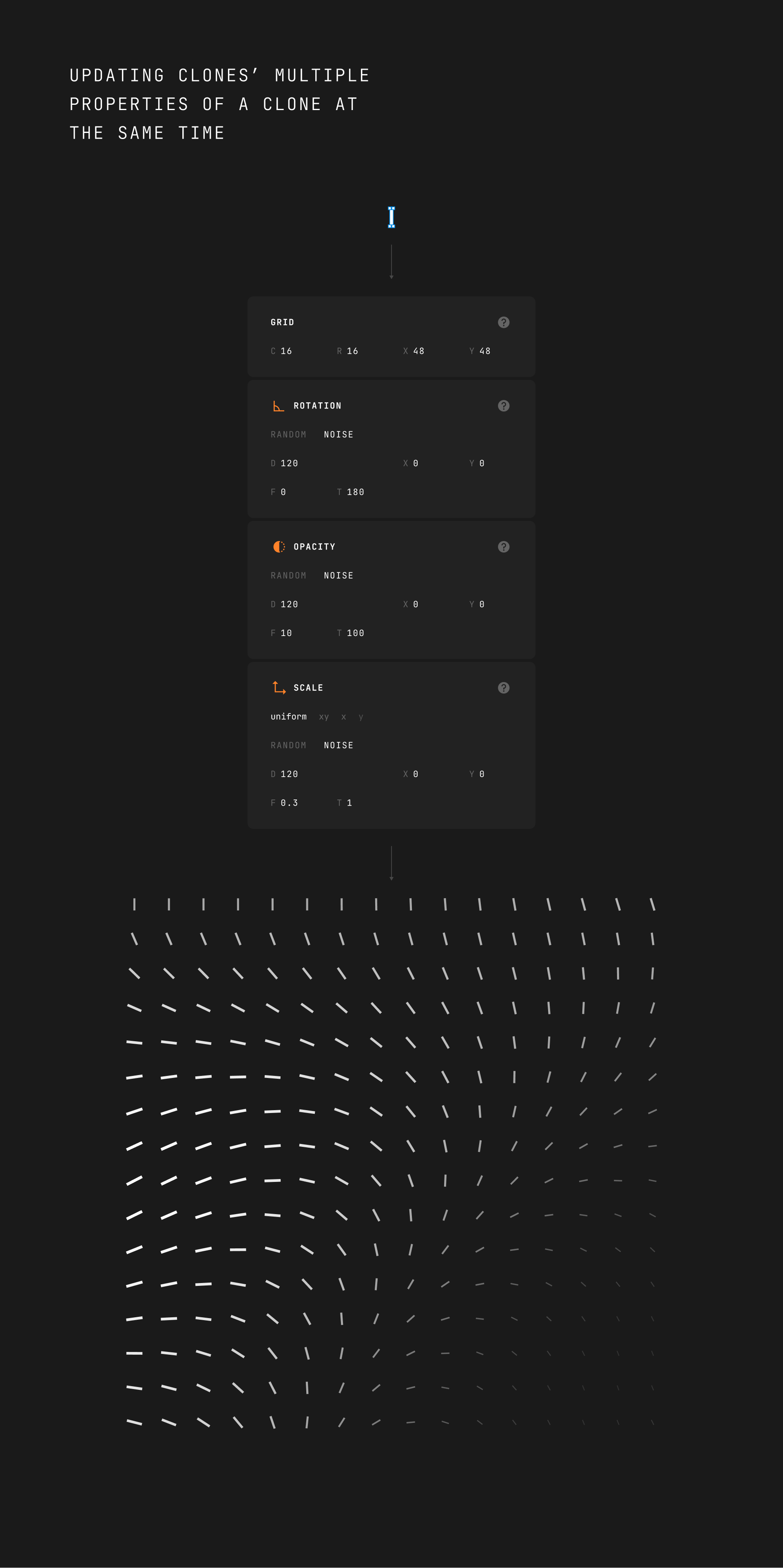 applying multiple modifiers at the same time