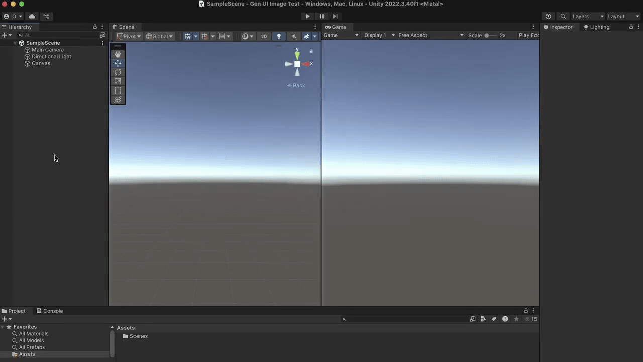 How to create Gen UI Image
